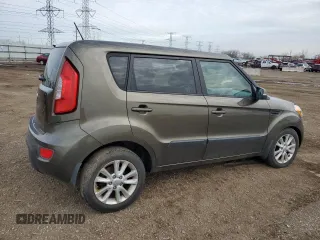 2013 Kia Soul + with VIN KNDJT2A61D7565736, listed as a Copart auction lot 49476795 with 134,706 mi miles and Salvage Title. Bid and sale history available at carsss.com. Image 3.