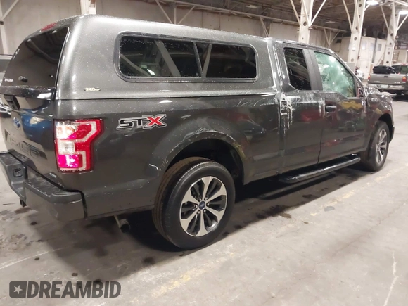 2020 Ford F-150 XL with VIN 1FTEX1CP1LKE40401, listed as a IAAI auction lot 41306900 with 26,087 mi miles and . Bid and sale history available at DreamBid. Image 4.