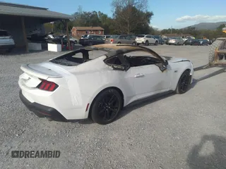 2024 Ford Mustang GT with VIN 1FA6P8CF5R5412439, listed as a IAAI auction lot 40215878 with Not provided miles and . Bid and sale history available at DreamBid. Image 4.
