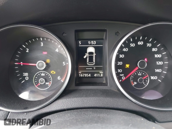 2013 Volkswagen Golf TDI w/Sunroof & Nav with VIN WVWNM7AJ1DW131774, listed as a IAAI auction lot 41785818 with 167,954 mi miles and . Bid and sale history available at DreamBid. Image 7.