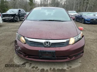 2012 Honda Civic EX-L with VIN 2HGFB2F97CH017465, listed as a Copart auction lot 52401685 with 178,359 mi miles and Clean Title. Bid and sale history available at DreamBid. Image 5.