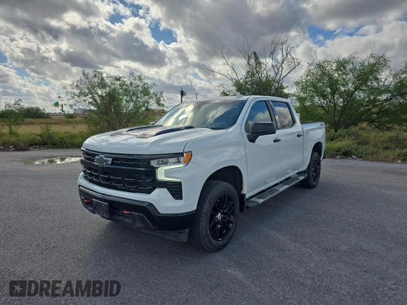 2022 Chevrolet Silverado 1500 LT Trail Boss with VIN 3GCUDFELXNG514100, listed as a Copart auction lot 86590144 with 44,909 mi miles and Salvage Title. Bid and sale history available at DreamBid. Image 2.