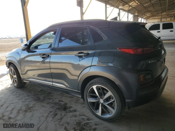 2019 Hyundai Kona Ultimate with VIN KM8K53A5XKU198339, listed as a Copart auction lot 85331724 with 60,709 mi miles and Clean Title. Bid and sale history available at carsss.com. Image 2.