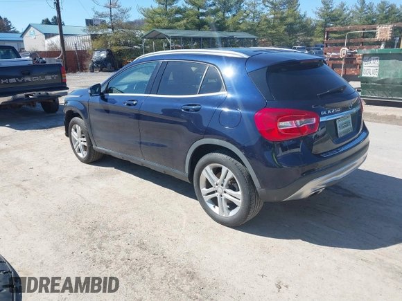2017 Mercedes-Benz GLA 250 z VIN WDCTG4GB9HJ343008, wystawiony jako IAAI lot #41786549 z przebiegiem 45 720 mil mil oraz . Historia ofert i sprzedaży dostępna na DreamBid. Obrazek 3.