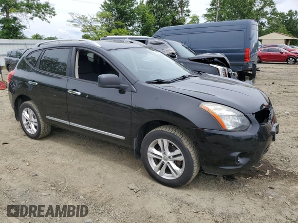 2015 Nissan Rogue S z VIN JN8AS5MV5FW768049, wystawiony jako Copart lot #58353925 z przebiegiem 95 332 mil mil oraz Szkoda całkowita • Salvage title. Historia ofert i sprzedaży dostępna na DreamBid. Obrazek 4.