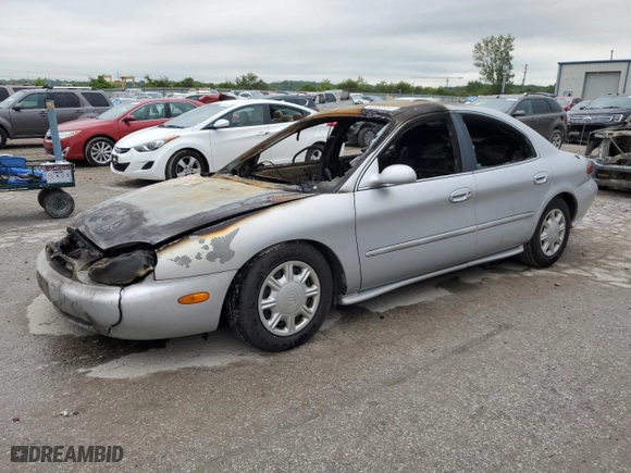1997 Mercury Sable GS with VIN 1MELM50U4VG609283, listed as a Copart auction lot 66853354 with 0 mi miles and Salvage Title. Bid and sale history available at carsss.com. Image 1.