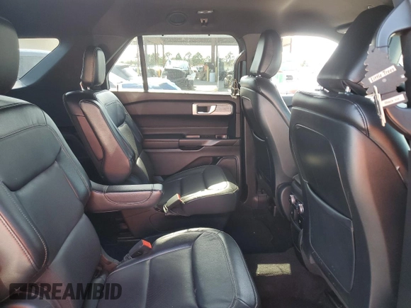 2020 Ford Explorer Limited with VIN 1FMSK7FH0LGB33163, listed as a Copart auction lot 52558555 with 57,486 mi miles and Salvage Title. Bid and sale history available at carsss.com. Image 11.