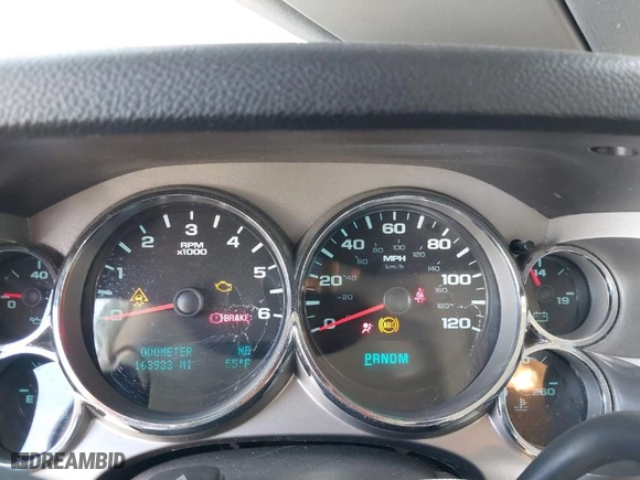 2010 Chevrolet Silverado 1500 LT with VIN 3GCRKSE31AG224178, listed as a IAAI auction lot 41448004 with 163,933 mi miles. Bid and sale history available at carsss.com. Image 7.