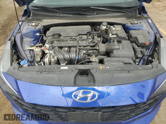 2023 Hyundai Elantra SE with VIN KMHLL4AG2PU455874, listed as a Copart auction lot 53378965 with 24,100 mi miles and Non Repairable. Bid and sale history available at DreamBid. Image 11.
