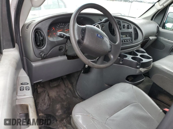 2008 Ford Econoline Passenger XL with VIN 1FBSS31L78DB58857, listed as a Copart auction lot 56203485 with 101,878 mi miles and Salvage title. Bid and sale history available at DreamBid. Image 8.