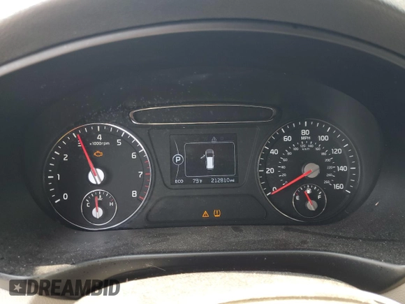 2016 Kia Sorento LX with VIN 5XYPG4A58GG178030, listed as a Copart auction lot 55608725 with 212,810 mi miles and Salvage Title. Bid and sale history available at carsss.com. Image 9.