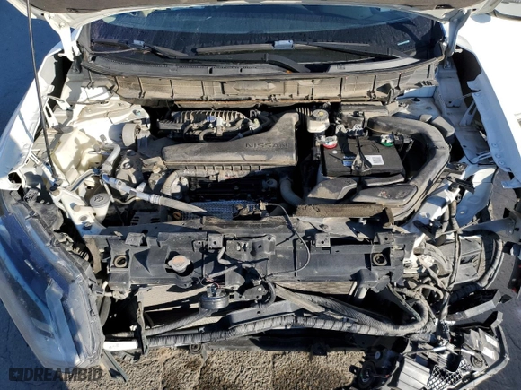 2017 Nissan Rogue S with VIN 5N1AT2MN3HC730360, listed as a Copart auction lot 88368455 with 166,786 mi miles and Salvage Title. Bid and sale history available at carsss.com. Image 11.
