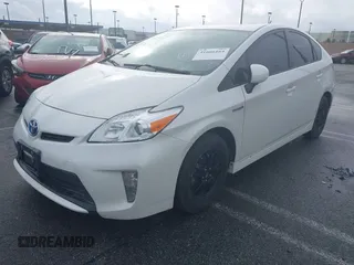 2015 Toyota Prius Four with VIN JTDKN3DU1F0427110, listed as a IAAI auction lot 41666164 with 110,782 mi miles. Bid and sale history available at carsss.com. Image 2.