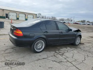 2003 BMW 3 Series 325xi with VIN WBAEU334X3PM56980, listed as a Copart auction lot 51082745 with 159,044 mi miles and Salvage Title. Bid and sale history available at carsss.com. Image 3.