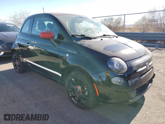 2016 FIAT 500 Pop z VIN 3C3CFFARXGT228049, wystawiony jako Copart lot #89354755 z przebiegiem 76 719 mil mil oraz Czysty tytuł • Clean title. Historia ofert i sprzedaży dostępna na DreamBid. Obrazek 4.