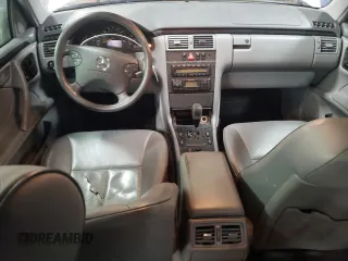 2001 Mercedes-Benz E-Class with VIN WDBJF65J11B357053, listed as a Copart auction lot 48805155 with 188,038 mi miles and Salvage Title. Bid and sale history available at carsss.com. Image 8.