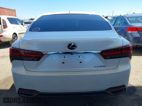 2021 Lexus LS 500 with VIN JTHD51FF6M5015310, listed as a IAAI auction lot 42630073 with 34,307 mi miles and . Bid and sale history available at DreamBid. Image 17.