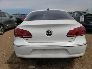 2016 Volkswagen CC Sport with VIN WVWBN7AN7GE501087, listed as a Copart auction lot 56011304 with 66,512 mi miles and Salvage Title. Bid and sale history available at carsss.com. Image 6.