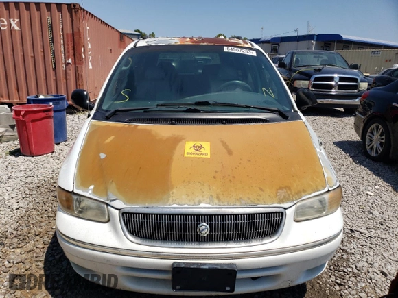 1996 Chrysler Town & Country LXi with VIN 1C4GP64L1TB455059, listed as a Copart auction lot 62001184 with Not Provided miles and Salvage Title. Bid and sale history available at carsss.com. Image 5.