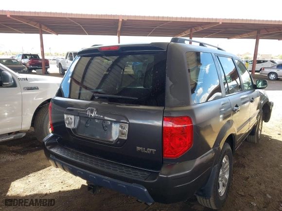 2003 Honda Pilot EX with VIN 2HKYF185X3H528255, listed as a IAAI auction lot 41686159 with 261,283 mi miles. Bid and sale history available at carsss.com. Image 4.