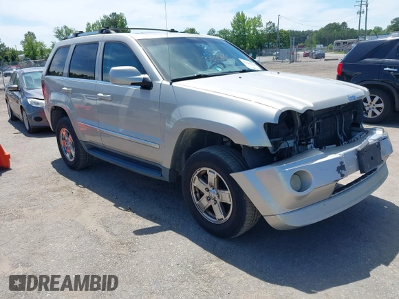 2007 Jeep Grand Cherokee Overland with VIN 1J8HR68227C667400, listed as a IAAI auction lot 42280108 with 115,878 mi miles and . Bid and sale history available at DreamBid. Image 1.