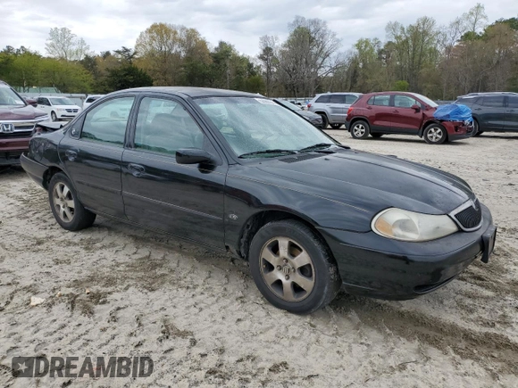 1998 Mercury Mystique z VIN 1MEFM66L7WK639796, wystawiony jako Copart lot #52880105 z przebiegiem 254 649 mil mil oraz Nie do naprawy • Non repairable. Historia ofert i sprzedaży dostępna na DreamBid. Obrazek 4.