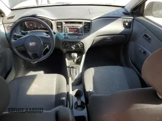 2011 Kia Rio LX with VIN KNADH4A31B6749736, listed as a Copart auction lot 53128685 with 103,392 mi miles and Clean Title. Bid and sale history available at carsss.com. Image 8.