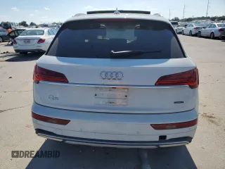 2021 Audi Q5 Premium with VIN WA1AAAFY9M2021339, listed as a Copart auction lot 73805684 with Not provided miles and Salvage title. Bid and sale history available at DreamBid. Image 6.