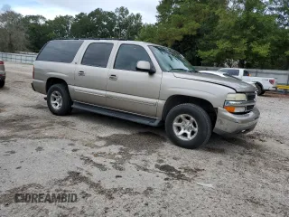 2001 Chevrolet Suburban LT with VIN 3GNEC16T81G165920, listed as a Copart auction lot 74528454 with 275,334 mi miles and Salvage Title. Bid and sale history available at carsss.com. Image 4.