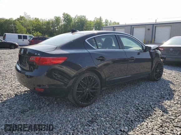 2014 Acura ILX with VIN 19VDE1F37EE013684, listed as a Copart auction lot 59668865 with 102,116 mi miles and Clean title. Bid and sale history available at DreamBid. Image 3.