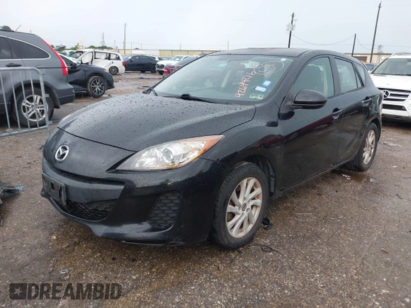 2013 Mazda 3 i Touring with VIN JM1BL1L7XD1723787, listed as a IAAI auction lot 42644276 with 150,745 mi miles and . Bid and sale history available at DreamBid. Image 2.