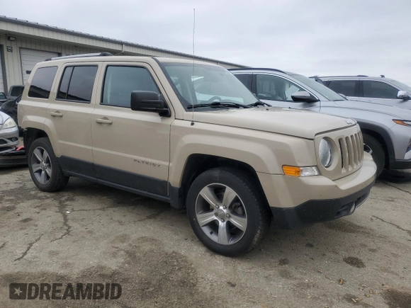 2017 Jeep Patriot High Altitude with VIN 1C4NJPFAXHD154036, listed as a Copart auction lot 44252855 with 44,556 mi miles and Salvage Title. Bid and sale history available at carsss.com. Image 4.