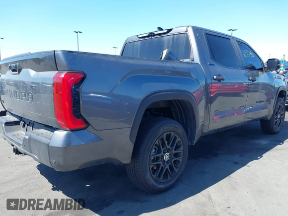 2024 Toyota Tundra Limited Hybrid with VIN 5TFWC5DB5RX059978, listed as a IAAI auction lot 42265346 with 16,882 mi miles and . Bid and sale history available at DreamBid. Image 4.
