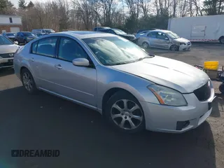 2008 Nissan Maxima 3.5 SL with VIN 1N4BA41E38C819947, listed as a IAAI auction lot 41714376 with 240,824 mi miles. Bid and sale history available at carsss.com. Image 1.
