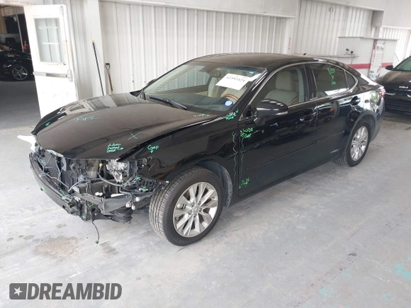 2014 Lexus ES 300h with VIN JTHBW1GG9E2043696, listed as a IAAI auction lot 42392424 with 74,370 mi miles and . Bid and sale history available at DreamBid. Image 18.