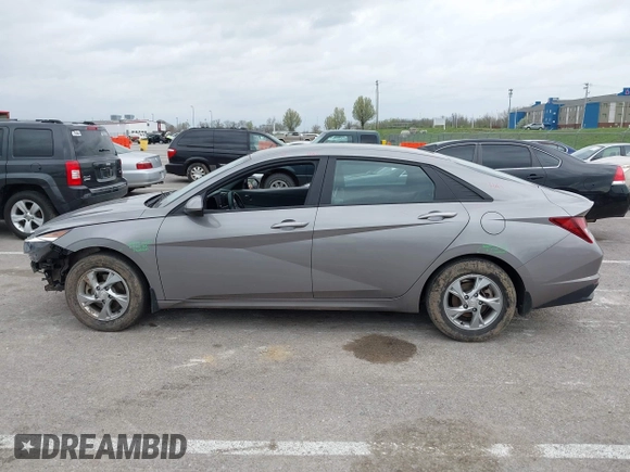 2023 Hyundai Elantra SE with VIN KMHLL4AG7PU541522, listed as a IAAI auction lot 41942508 with 42,534 mi miles and . Bid and sale history available at DreamBid. Image 14.