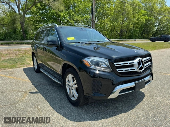 2019 Mercedes-Benz GLS 450 with VIN 4JGDF6EE3KB231873, listed as a Copart auction lot 56722554 with 131,506 mi miles and . Bid and sale history available at DreamBid. Image 1.