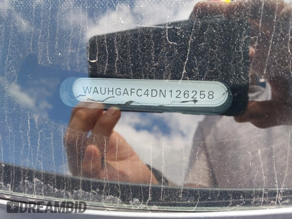 2013 Audi A6 3.0T Prestige with VIN WAUHGAFC4DN126258, listed as a IAAI auction lot 41512291 with 123,298 mi miles. Bid and sale history available at carsss.com. Image 9.