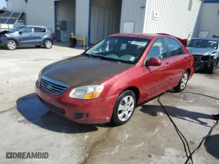 2009 Kia Spectra EX with VIN KNAFE221495646233, listed as a Copart auction lot 69638784 with 168,178 mi miles and Salvage Title. Bid and sale history available at carsss.com. Image 1.