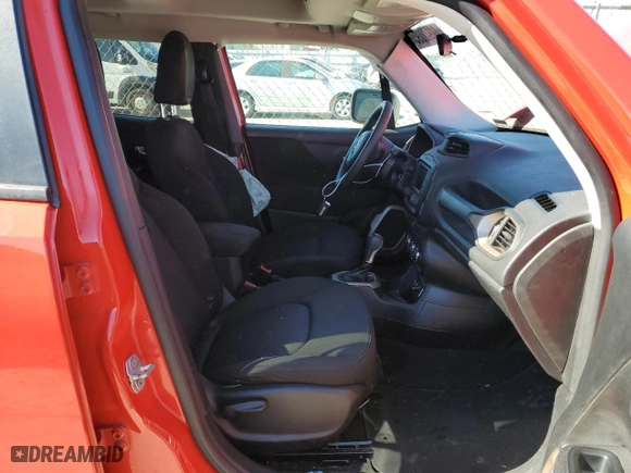 2017 Jeep Renegade Sport with VIN ZACCJAAB7HPE80060, listed as a Copart auction lot 44972095 with 50,019 mi miles and Salvage Title. Bid and sale history available at carsss.com. Image 7.