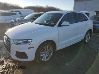 2016 Audi Q3 Premium Plus with VIN WA1EFCFS5GR021716, listed as a Copart auction lot 70576722 with 46,707 mi miles. Bid and sale history available at carsss.com. Image 1.