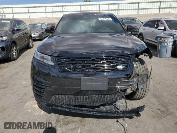 2024 Land Rover Range Rover Velar Dynamic SE with VIN SALYL2EX3RA370578, listed as a Copart auction lot 54794335 with 18,081 mi miles and Salvage title. Bid and sale history available at DreamBid. Image 5.