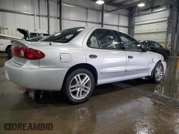 2004 Chevrolet Cavalier with VIN 1G1JC52F847142712, listed as a Copart auction lot 53798765 with 39,744 mi miles and Salvage Title. Bid and sale history available at DreamBid. Image 3.