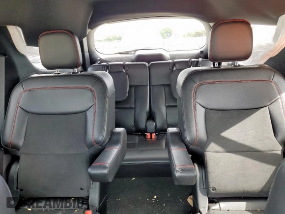 2022 Ford Explorer ST-Line with VIN 1FMSK7KH0NGB06232, listed as a Copart auction lot 55679435 with 52,499 mi miles and Salvage title. Bid and sale history available at DreamBid. Image 10.