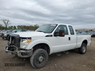 2011 Ford F-250 XL z VIN 1FT7X2B65BEC06024, wystawiony jako Copart lot #55262135 z przebiegiem 225 255 mil mil oraz Szkoda całkowita • Salvage title. Historia ofert i sprzedaży dostępna na DreamBid. Obrazek 1.