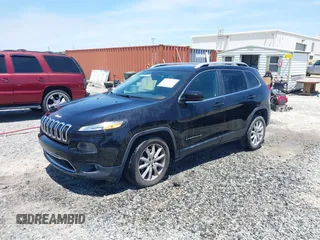 2016 Jeep Cherokee Limited with VIN 1C4PJLDB9GW320207, listed as a IAAI auction lot 42350707 with 90,936 mi miles and . Bid and sale history available at DreamBid. Image 17.