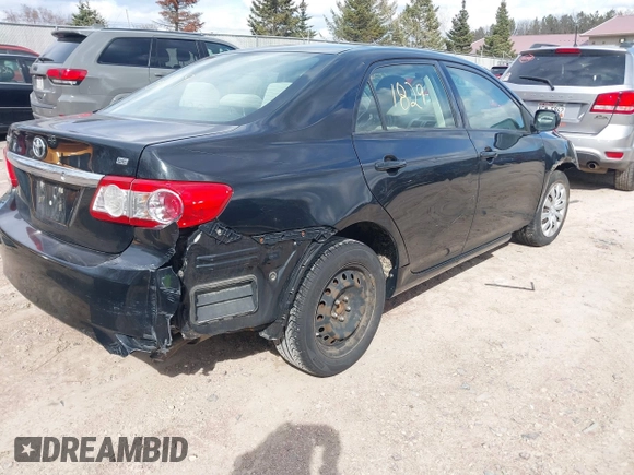 2012 Toyota Corolla L with VIN JTDBU4EE8C9180465, listed as a IAAI auction lot 41861829 with 163,631 mi miles. Bid and sale history available at carsss.com. Image 4.