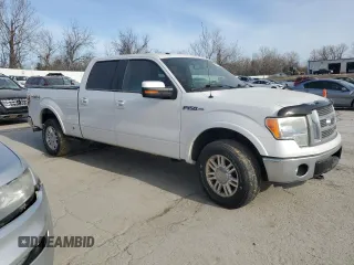 2011 Ford F-150 XLT with VIN 1FTFW1ET0BFC13533, listed as a Copart auction lot 47550285 with 153,757 mi miles and Salvage Title. Bid and sale history available at carsss.com. Image 4.