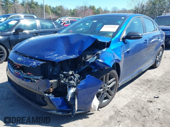 2020 Kia Forte GT-Line z VIN 3KPF34AD8LE190300, wystawiony jako IAAI lot #41994609 z przebiegiem 43 821 mil mil oraz . Historia ofert i sprzedaży dostępna na DreamBid. Obrazek 2.