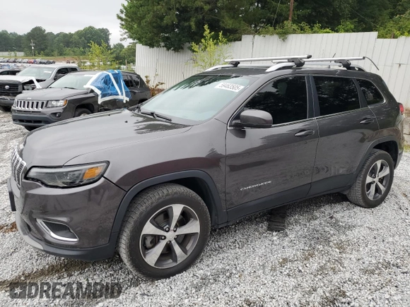 2019 Jeep Cherokee Limited с VIN 1C4PJMDN3KD179834, выставлен на аукционе Copart как лот 59463505 с пробегом 144 577 миль миль и Чистый • Clean title. История ставок и продаж доступна на DreamBid. Изображение 1.